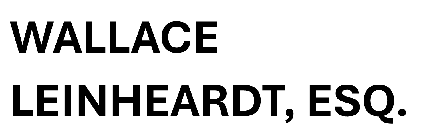 Leinheardt, Esq, Wallace Logo