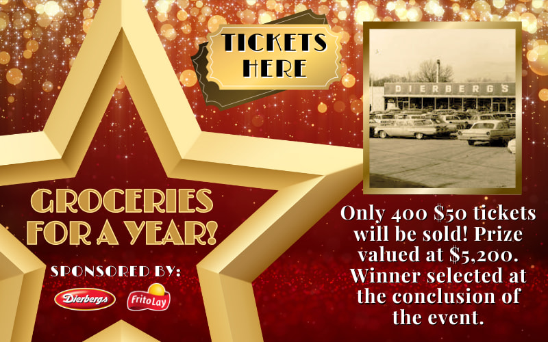 event slide image: Groceries for a Year!