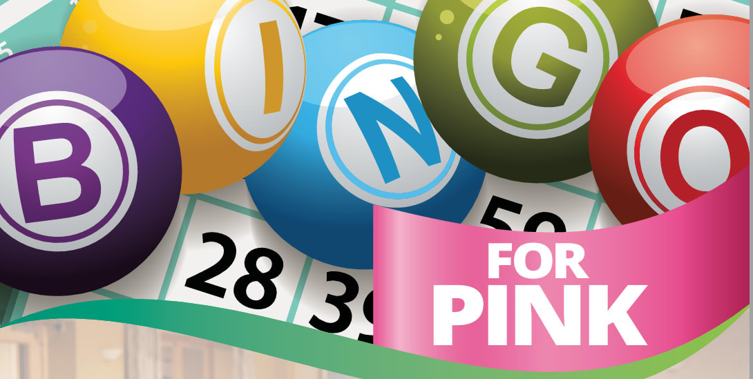 event slide image: bingo for pink